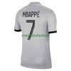 Maillot de Supporter Paris Saint-Germain Mbappé 7 Extérieur 2022-23 Pour Homme